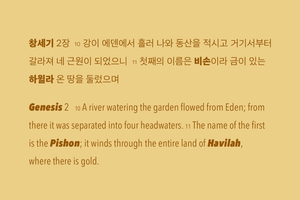 하윌라(Havilah) 이미지