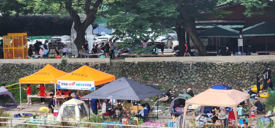 단장숲 바베큐 이미지