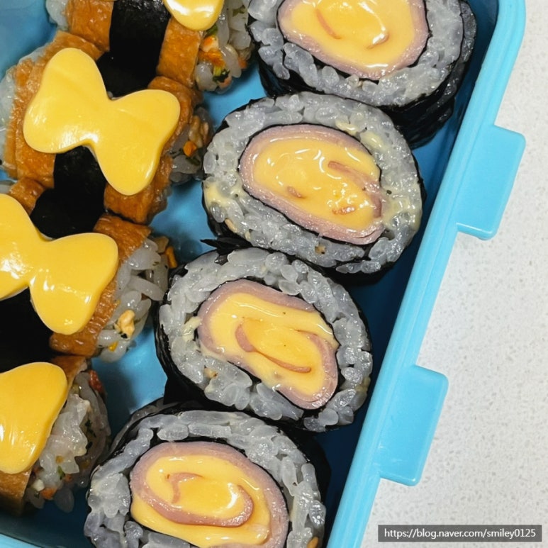 햄을품은김밥 이미지