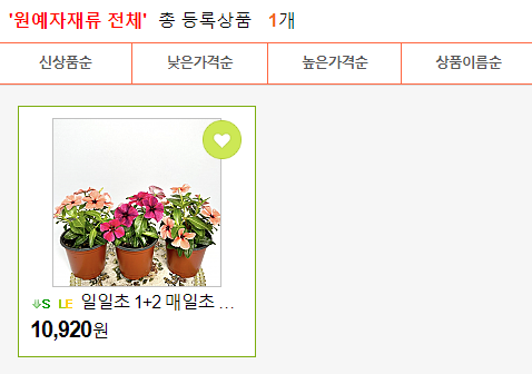 소담꽃 이미지