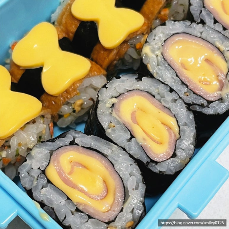 햄을품은김밥 이미지