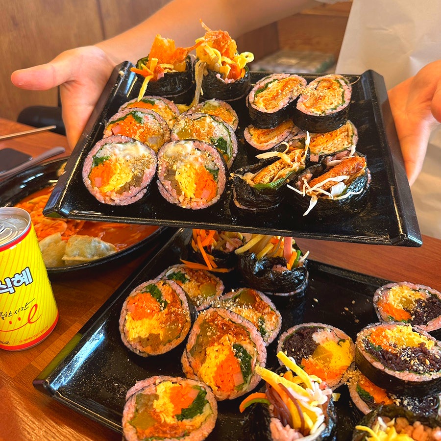 강릉핑크김밥 이미지