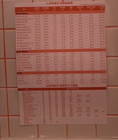 노모어피자먹골점 이미지