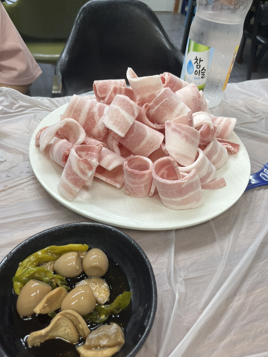 대패삼겹 이미지