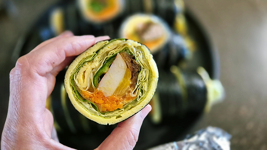 웰빙통김밥 이미지