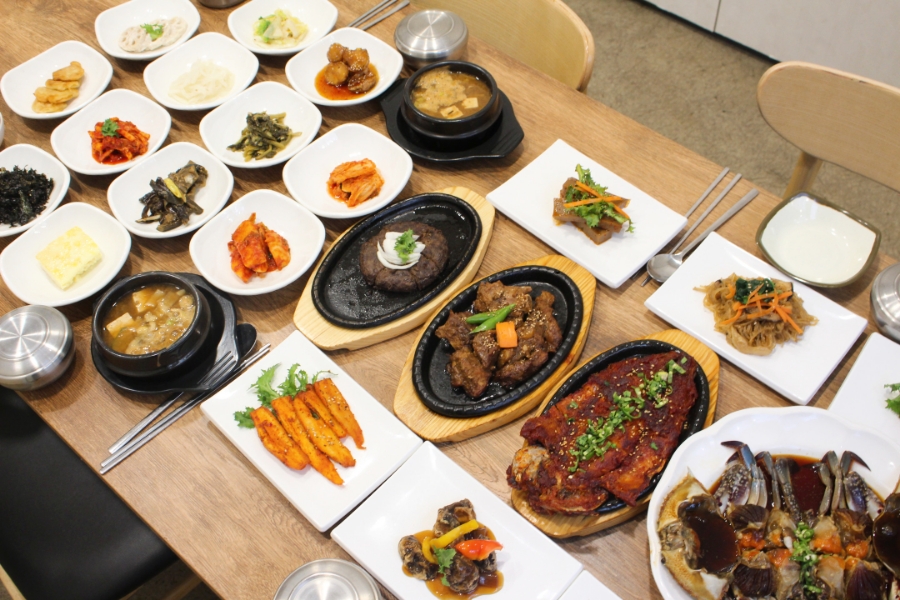 시골밥상 이미지