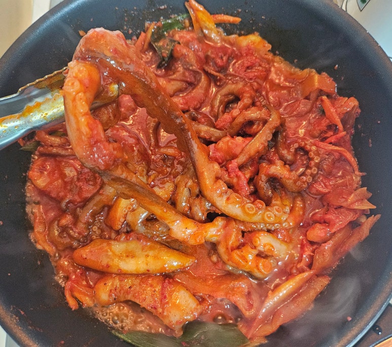 신방통통 낙지 이미지