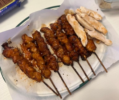 엽기닭꼬치 이미지
