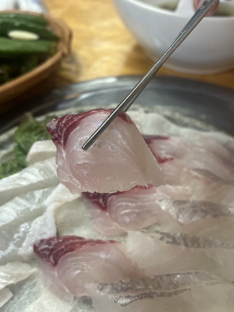 막썰어회 사진 2