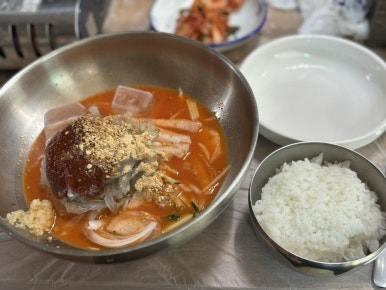 전촌물회 이미지