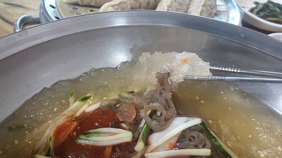 왕세숫대야냉면 이미지