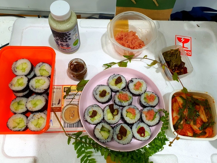 밥찌김밥 이미지
