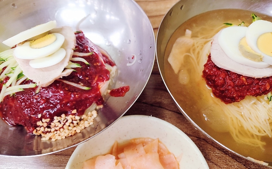 3.8밀면 이미지