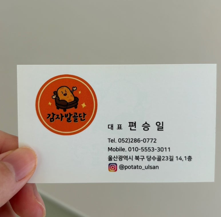 감자발골단 이미지