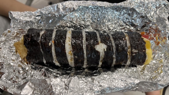 뽕꼬랑김밥 이미지