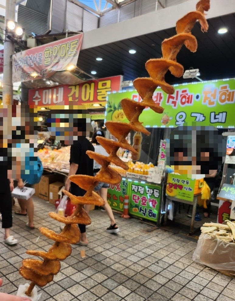 속초회오리감자 이미지
