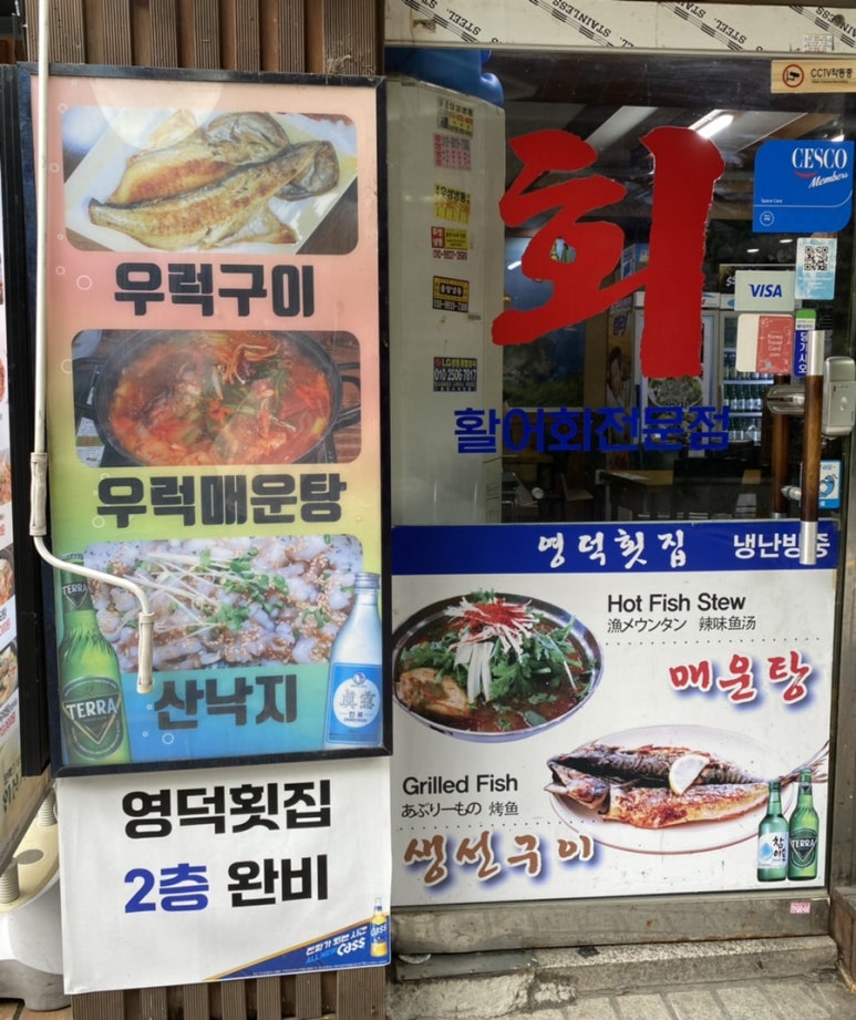 활어회세꼬시 이미지