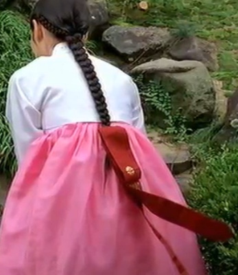댕기머리 이미지