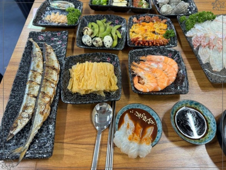 주차장횟집 이미지