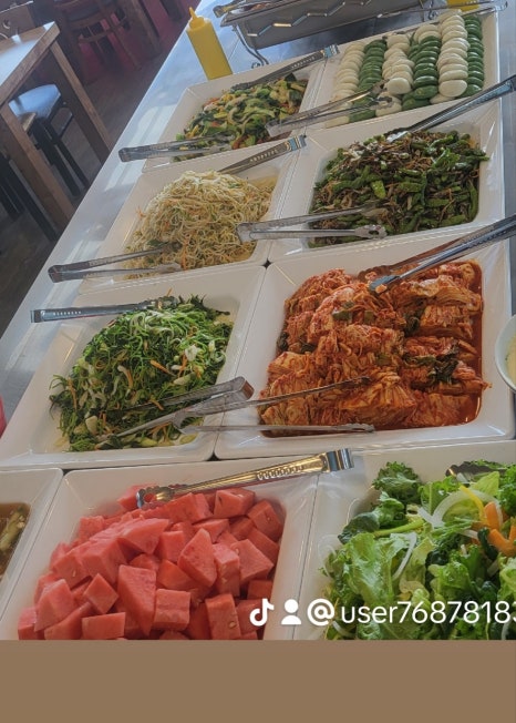 정성을담은한식뷔페 이미지