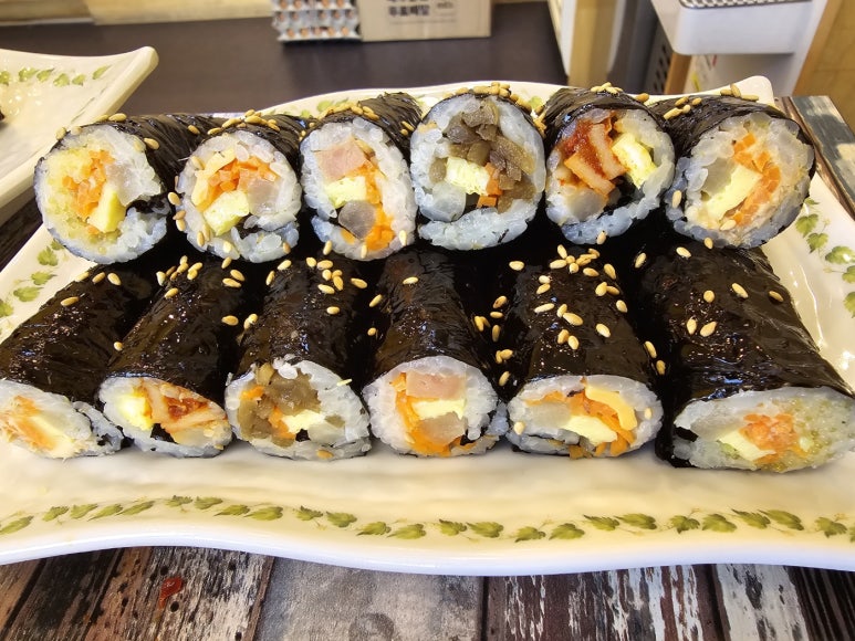 어른아이,김밥 이미지