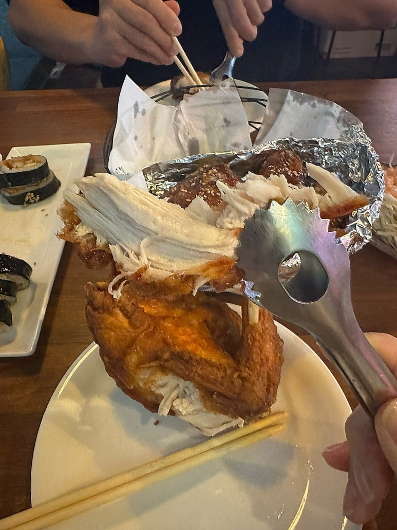 김밥이랑 옛날치킨 이미지
