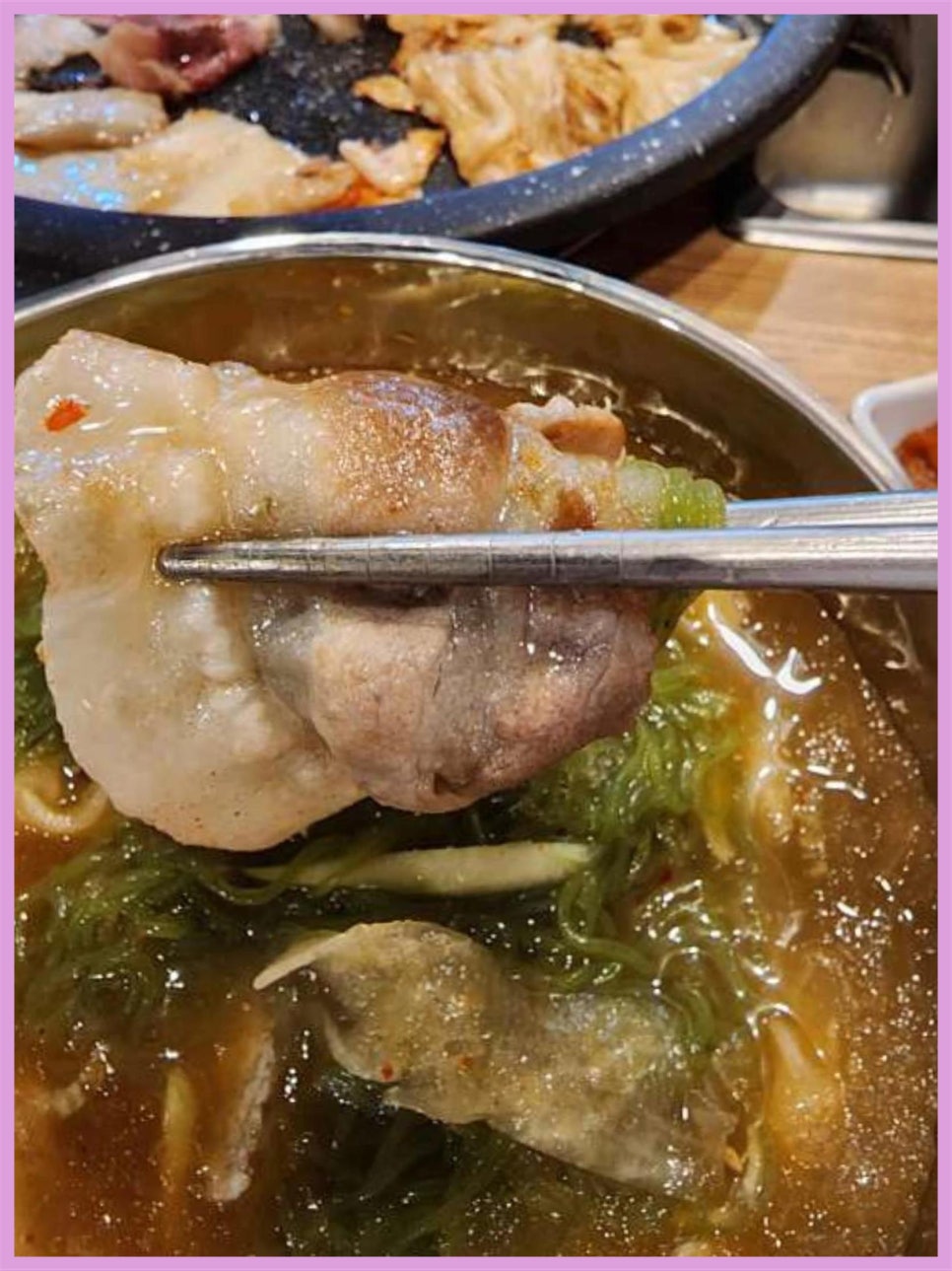 슬라이스대패삼겹 이미지