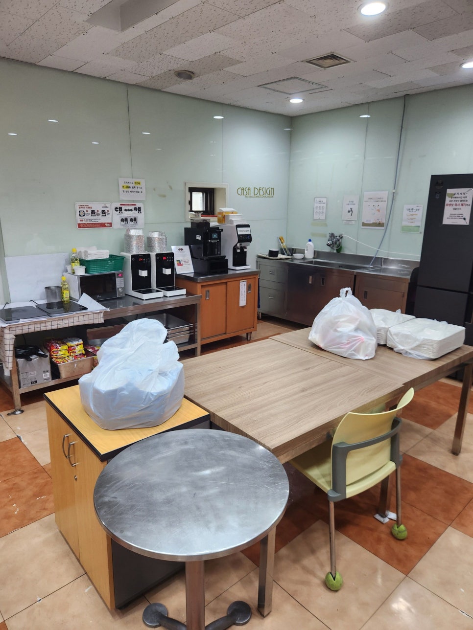 대산화학구내식당 이미지