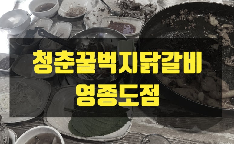 청춘꿀벅지닭갈비 이미지