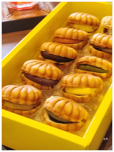강릉조개빵 이미지