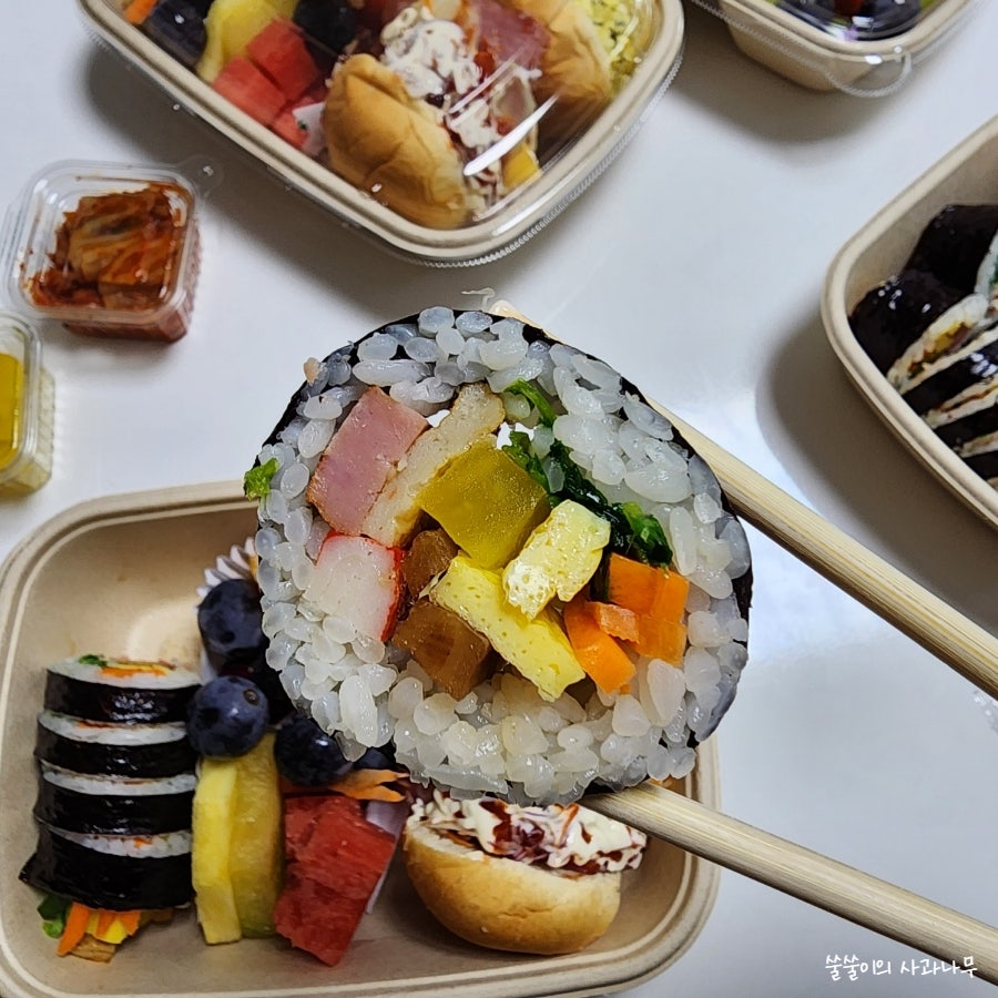 화순 김밥 이미지