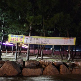 대진해수욕장 야영장 이미지