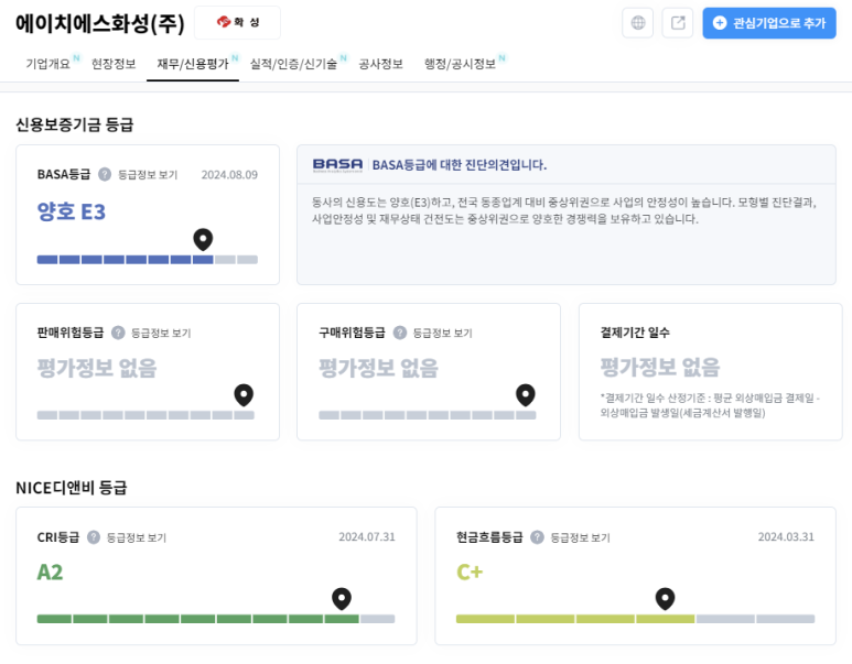 에이치에스화성(주) 이미지
