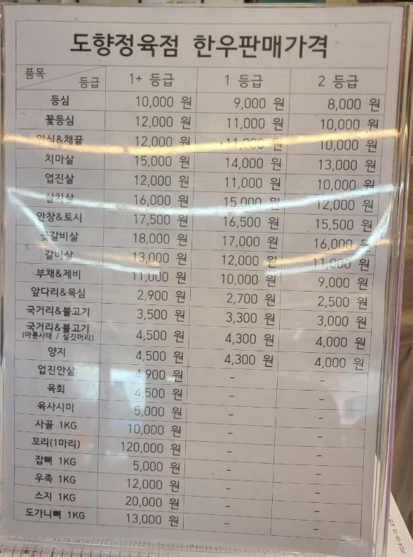 도향정육점 이미지
