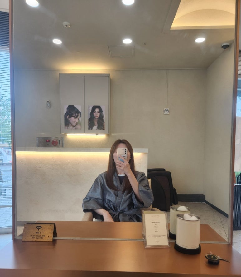 미장원;정윤 이미지