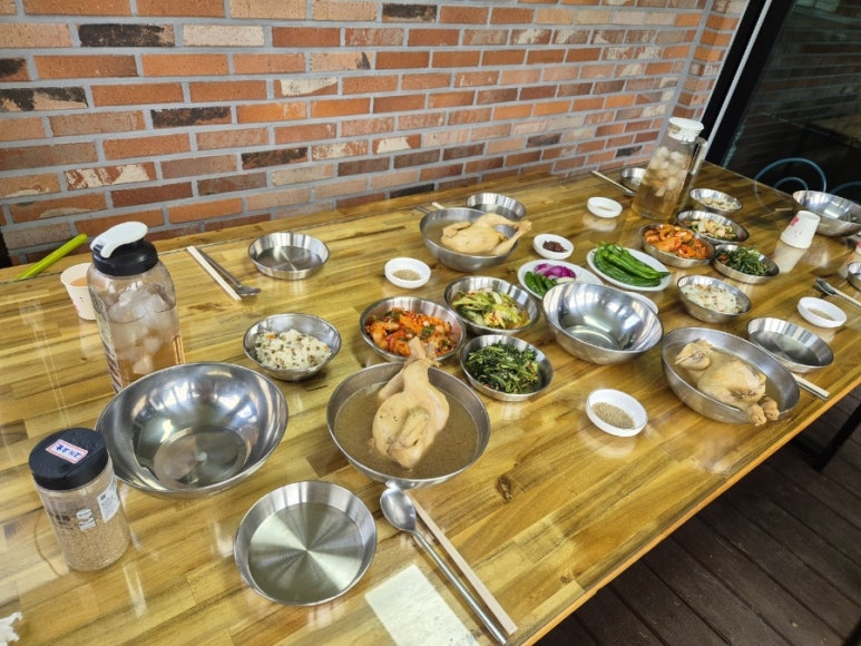 속리산토종닭 이미지