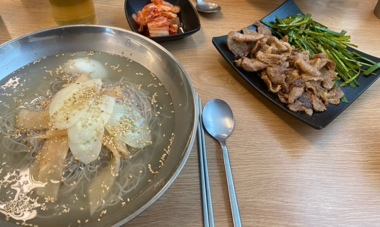 명인국수와숯불냉면 이미지
