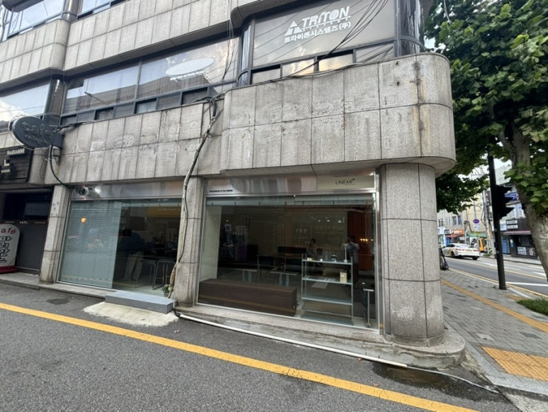 리니어 커피 이미지