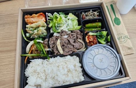 산들해 도시락과 반찬 이미지