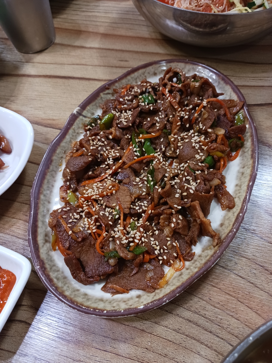 천수밀면 이미지