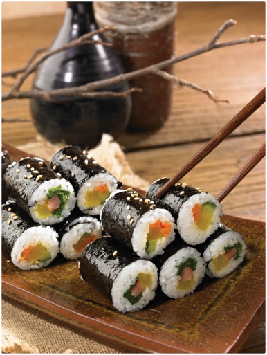 여기, 김밥 이미지