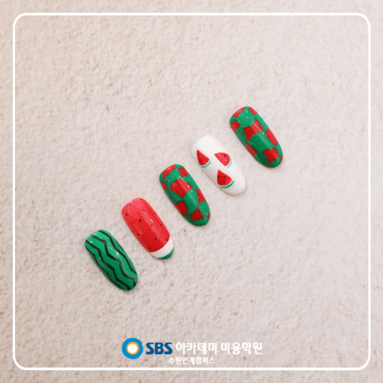 수박네일 이미지