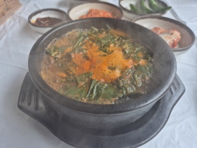 간월도황칠염소탕 이미지