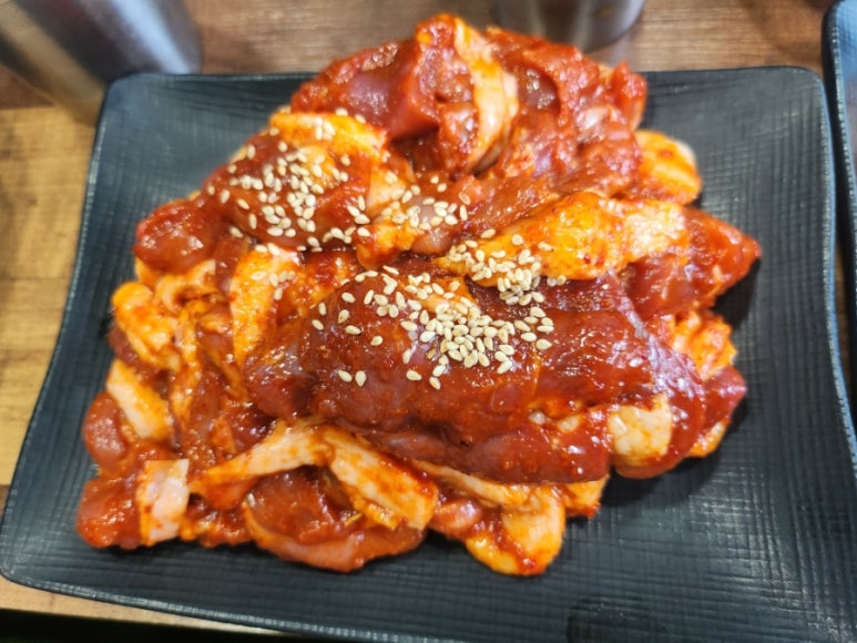화산오리직화구이 이미지