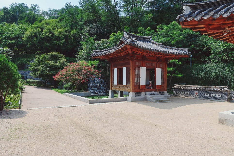 정자 포토존 이미지