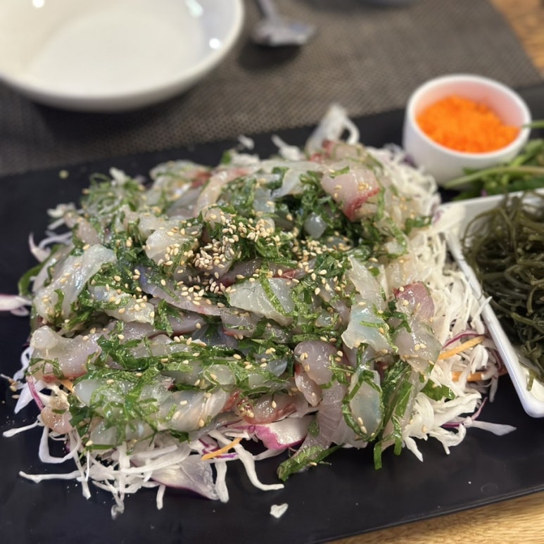 깻잎막회 이미지