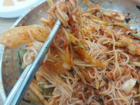 동해멸치국수 이미지