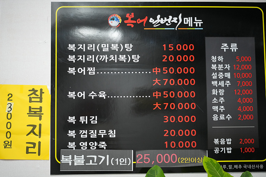 시장복어 이미지