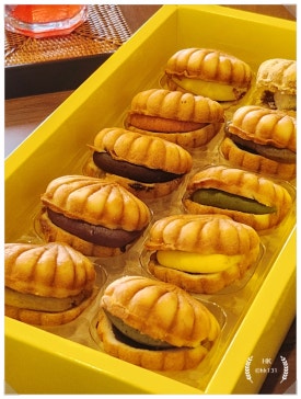 강릉조개빵 이미지