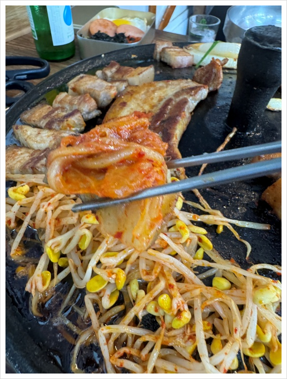 솥뚜껑삼겹살 이미지